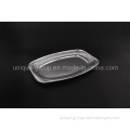 Plain Oval Platters Small Size -Clear Aluminium Foil